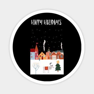 Happy holidays Magnet